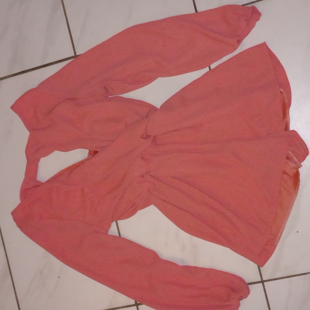 Charlotte Russe romper peach color size medium